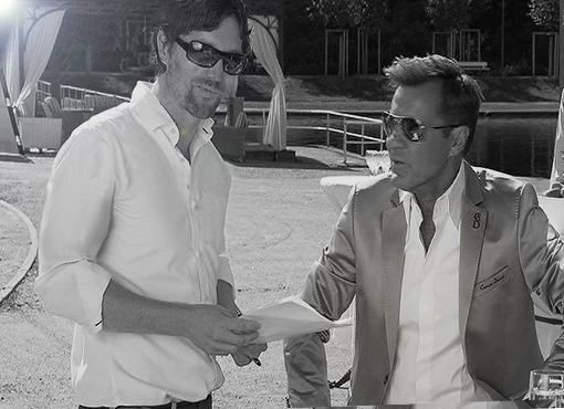 Jan Froboese und Dieter Bohlen für RTL